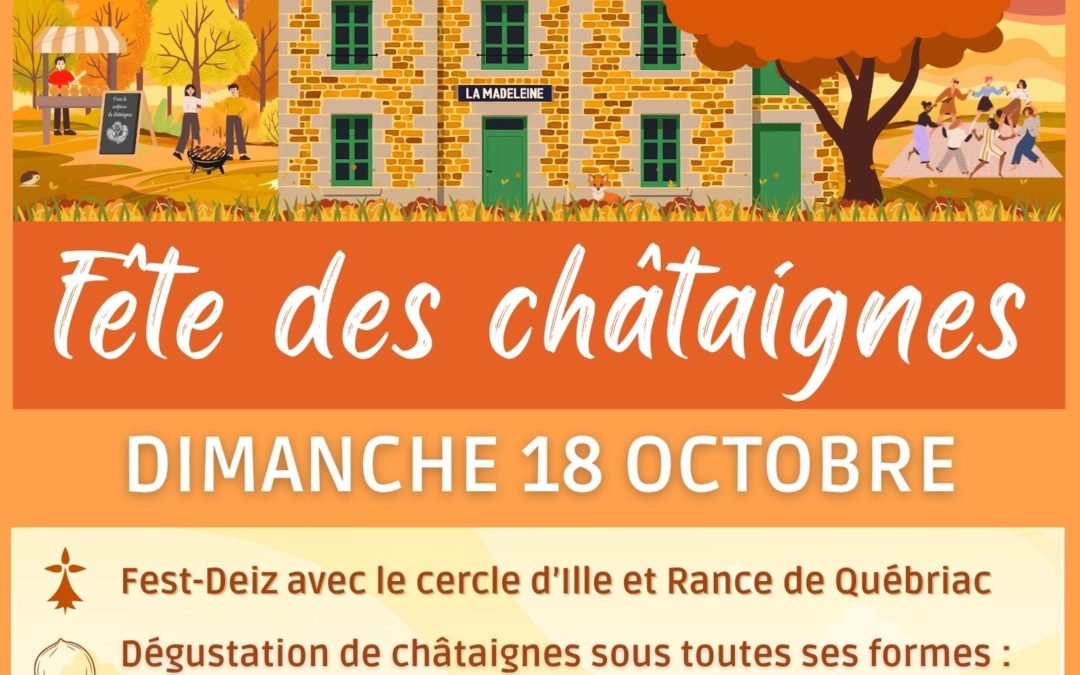 Fête des châtaignes : 18 octobre 2026