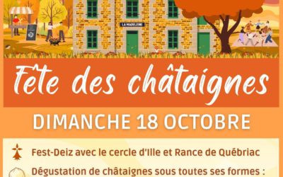 Fête des châtaignes : 18 octobre 2026